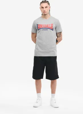 Produktbild von Lonsdale T-Shirt für Herren, Sommer-T-Shirt in regulärer Passform, G4XL