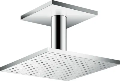 Produktbild von Kopfbrause Axor Deckenmontage chrom chrom 250/250 2jet, Deckenmontage