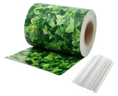 Immagine prodotto di Schermo frangivista in PVC per recinzioni da giardino, completo di clip di fissaggio