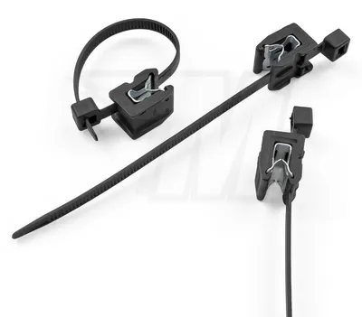Produktbild von 4x Universal Kabelbinder mit Clip