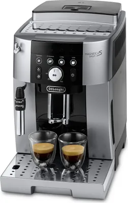 Produktbild von DeLonghi Magnifica S Smart – vollautomatische Espressomaschine, 15 bar, schwarz/silber