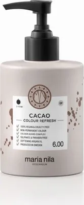 Image de Maria Nila Colour Refresh masque nourrissant avec des pigments de couleur pour raviver les tons bruns clairs et moyens Cacao 300 ml