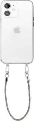 Produktbild von Silver Diamonds Transparant Cord Hülle  - Kompatibel mit iPhone 11
