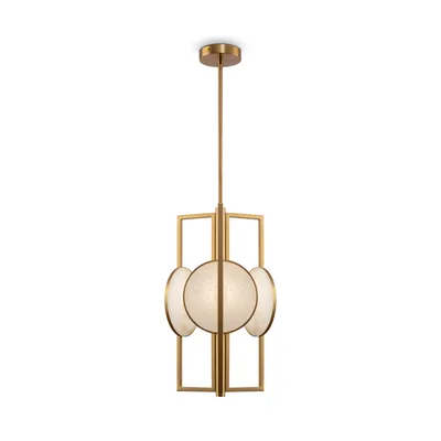 Produktbild von Maytoni  Kronleuchter Marmo 3x E14 excl. Gold aus Holz , Metall 40W für Küche, Schlafzimmer, Wohnzimmer, Esszimmer, Lobby