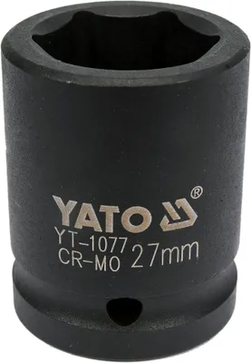 Produktbild von Yato Sechskant-Schlagsteckschlüssel 3/4" Kurz 27Mm