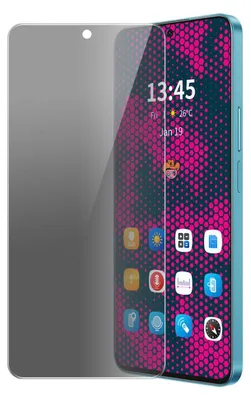 Produktbild von Displayschutzglas 1x Privacy Schutzglas  für Xiaomi Redmi 15 5G Blickschutz