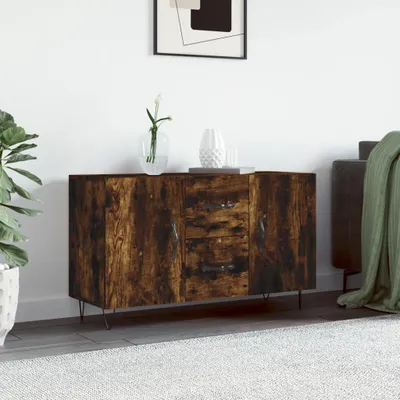 Obrázek produktu pro vidaXL Příborník kouřový dub 100x36x60 cm odvozený výrobek ze dřeva