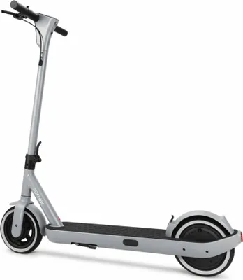 Productafbeelding van SoFlow SO ONE elektrische scooter, goedgekeurd voor gebruik op de openbare weg, zilver/grijs