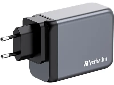 Obrázek produktu pro VERBATIM GaN Nabíječka do sítě GNC-200, 200W, 3x USB-C, 1x USB