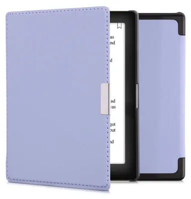 Produktbild von kwmobile Klapphülle kompatibel mit Kobo Aura Edition 1 Hülle - eReader Case aus Kunstleder - Cover - Lavendel