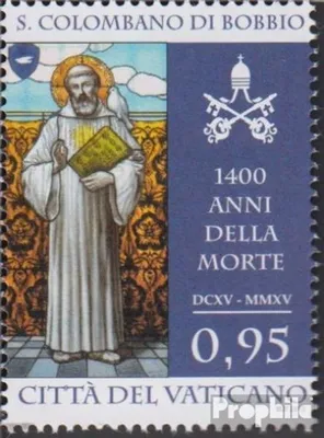 Produktbild von Briefmarken Vatikanstadt 2015 Mi 1854 (kompl.Ausg.) postfrisch Columban