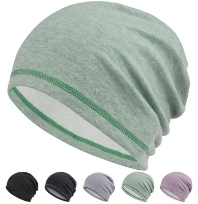 Produktbild von Sportmütze Beanie Laufmütze Fahrradmütze atmungsaktiv elastisch winddicht Grün