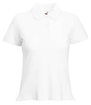 Produktbild von Damen-Poloshirt, Kurzarm - FOL POLO /W - white - Größe L