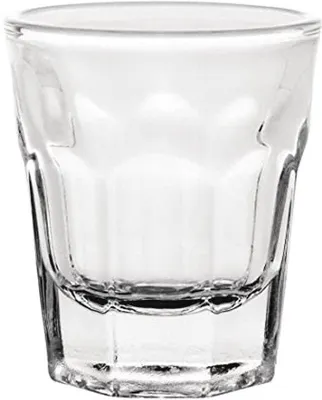 Productafbeelding van Set van 12 helder glazen shotglaasjes 40 ml - wasmachinebestendig