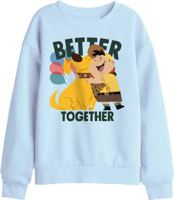 Produktbild von Up - "Better Together" Sweatshirt für Kinder TV30121 (116) (Hellblau)