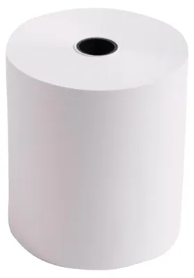 Produktbild von Exacompta Additionsrolle für Rechner und Kassen, 76 mm x 40 m, Ø 70 mm, 1-lagig, weiß, 1 Stange à 10 Rollen