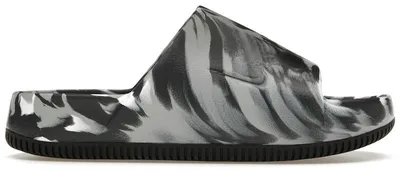 Produktbild von Nike Calm Slide Marble Black Grey - EU 46