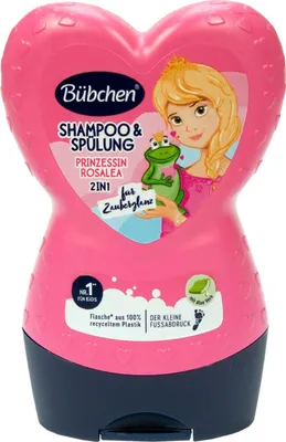 Produktbild von Bübchen 2in1 Princess Rosalea Shampoo und Spülung 230 ml