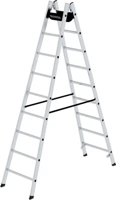 Produktbild von Sprossen-Stehleiter 2x9 Sprossen