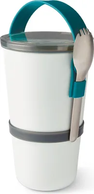 Obrázok produktu pre black+blum BAO-BP005, Fľaška, Kolo, 0,9 L, Nerezová oceľ, Tyrkysová, Silikón, Nerezová oceľ, 195 mm
