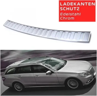 Produktbild von KDS Ladekantenschutz Edelstahl Chrom poliert passend für Mercedes E-Klasse W212