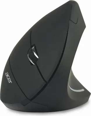 Produktbild von Acer HP.EXPBG.009, rechts, Vertikale Ausführung, Optisch, RF Wireless, 1600 DPI, Schwarz