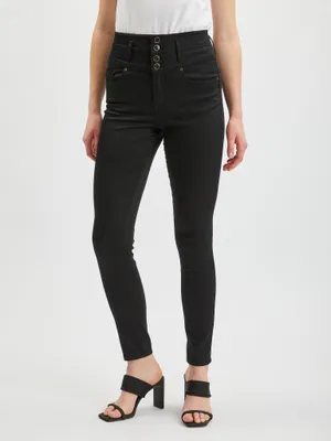 Produktbild von Orsay Schwarze Skinny Fit-Hose für Damen 319262660000__34