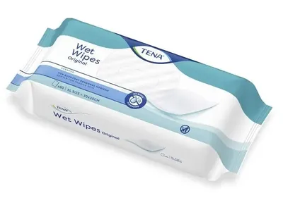 Image de Tena Wet Wipes - lingettes nettoyantes avec formule intelligente, 80 pièces