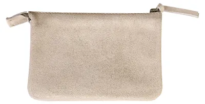 Productafbeelding van Clairefontaine Etui, parelmoerlook, 2 vakken, 13x9 cm, goud