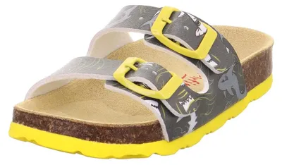 Productafbeelding van Slipper met voetbed, grijs/meerkleurig (2110), maat 41