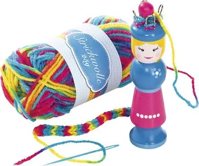 Produktbild von Kreativset Strickliesel inkl. 25g Wolle
