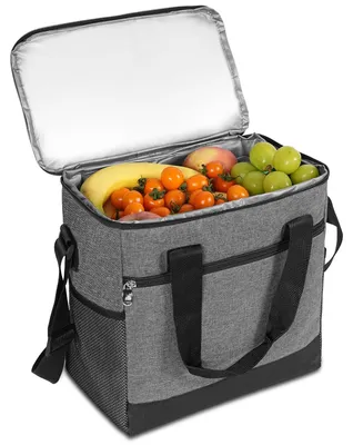 Productafbeelding van Geïsoleerde lunchtas, 15 liter, waterdicht, opvouwbaar, geschikt voor werk en school