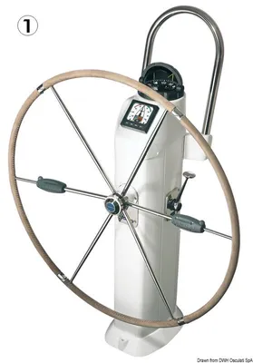 Produktbild von Kompakte Rad klappbar LEWMAR 101 cm Osculati 69.101.40