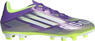 Produktbild von Adidas F50 Club FG/MG Fußballschuhe Kickschuhe lila/weiß/neon JI0043, Schuhgröße:41 1/3 EU