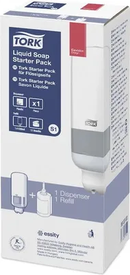 Produktbild von Tork 960000, Wand, Weiß, 121 mm, 118 mm, 308 mm, 1,43 kg
