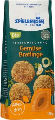 Produktbild von Gemüse Bratlinge - Fertigmischung 160g