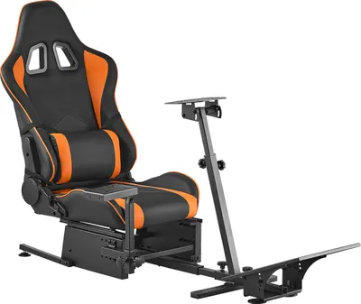 Produktbild von SucceBuy lenkradständer Racing Wheel Stand mit Logitech G25 G27 G29 G920 G923 Thrustmaster T300RS TX F458 T500RS T3PA-PRO (F1/GT) und CSR-Pedale