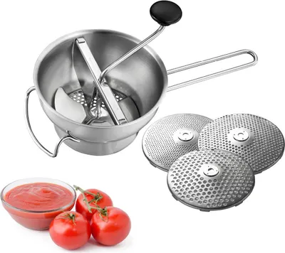 Produktbild von Passiergerät FLOTTE LOTTE® inkl. 3 Lochscheiben (1 mm, 3 mm und 5 mm)
