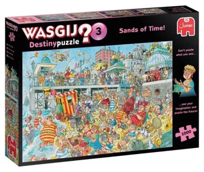 Produktbild von Jumbo Wasgij Destiny 3 The Sands of Time 1000 Teile Puzzle (81928) (81928)