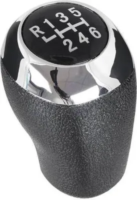Immagine prodotto di Pomello del cambio a 6 marce in CHROM nero per Hyundai i20 / i30 II Facelift