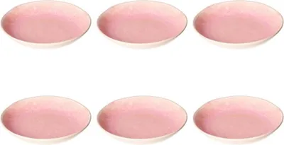 Obrázek produktu pro ROSE&TULIPANI CONCERTO FUSE ROSA Set of 6 soup plates 21 cm