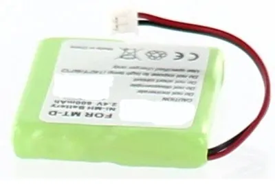 Produktbild von AGI 28338, Akku, TELEKOM SINUS A201, Grün, Nickel-Metallhydrid (NiMH), 500 mAh, 2,4 V
