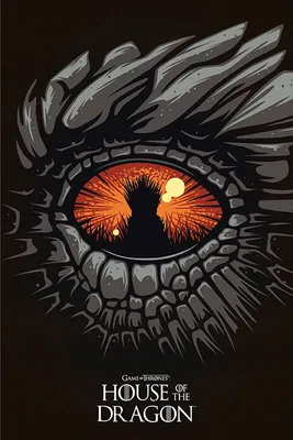 Produktbild von House of the Dragon Poster Eye