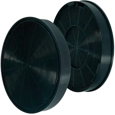 Aktivkohlefilter für Dunstabzugshaube, 2 Stück, 196 x 30 mm