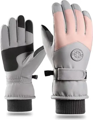 Produktbild von Skihandschuhe Herren und Damen Sport Radfahren Winddicht und Fleece Warm