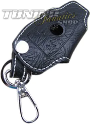 Produktbild von Schlüsseltasche Schlüsseletui Klappschlüssel Schlüssel LEDER Weiss für MB