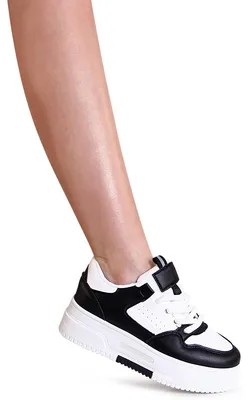 Produktbild von topschuhe24 3060 Damen Plateau Sneaker Turnschuhe , Farbe:Schwarz, Größe:39 EU