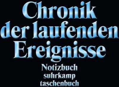Image de Notizbuch »Chronik der laufenden Ereignisse«