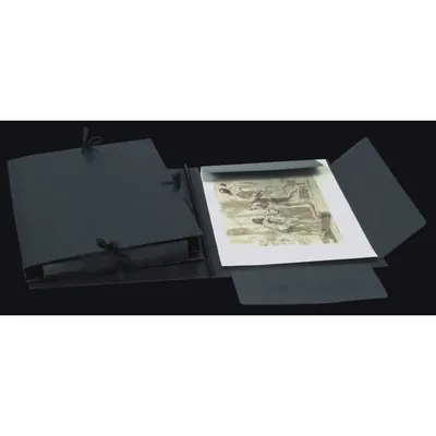 Obrázok produktu pre Clairefontaine 37115C, Zložka na výkresy, A4+, Čierna, Krajina/portrét, 272 mm, 337 mm