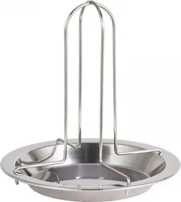 Produktbild von 2-teiliger Hähnchenhalter/Hähnchenbraten aus Edelstahl